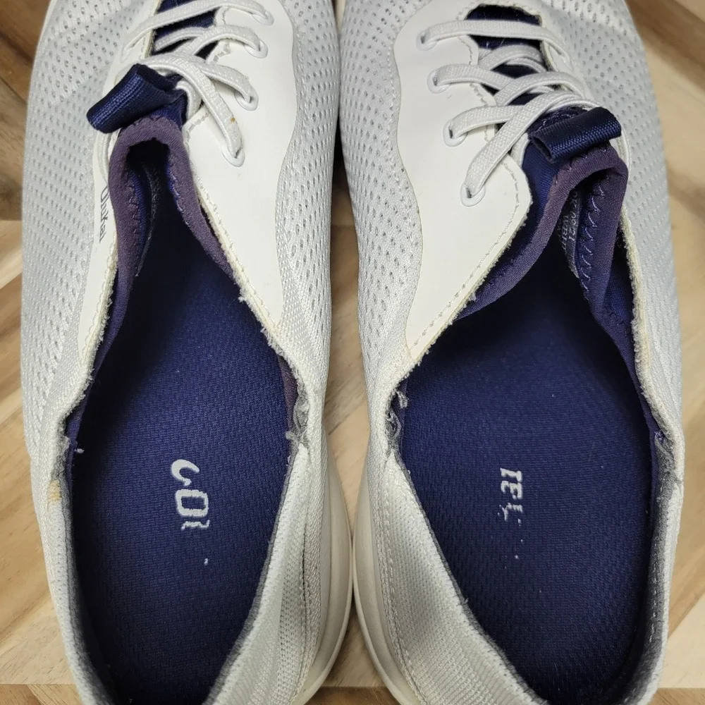 OLUKAI Moku Pae Men's 12 White Breathable Water Boat Shoes Sneakers
